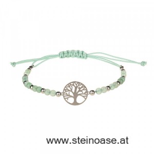 Armband Aventurin & Baum